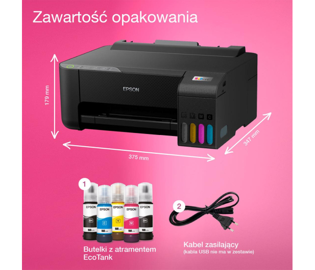 EPSON EcoTank L1270  C11CJ71407 - 1246030 - zdjęcie 2